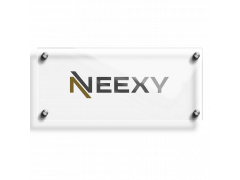 Табличка-логотип NEEXY прозрачная (ADV158 / ADV160)
