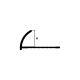Профиль Neexy PV20 для плитки внешний гибкий алюминий 10мм Профиль Neexy PV20 для плитки внешний гибкий алюминий 10мм