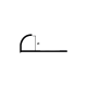 Профиль Neexy PV22 для плитки внешний B алюминий 8мм Профиль Neexy PV22 для плитки внешний B алюминий 8мм
