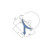 Профиль Neexy PV30 для плитки внутренний универсальный алюминий 12мм Профиль Neexy PV30 для плитки внутренний универсальный алюминий 12мм