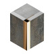 Профиль Neexy PVL31 для плитки внешний P латунь 10x10мм