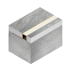 Профиль Neexy PVL31 для плитки внешний P латунь 10x10мм