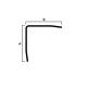Угол Neexy PVS100 нержавеющая сталь 20х20мм