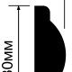 Молдинг HIWOOD D1030