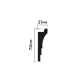 Карниз HIWOOD A70V1