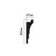 Карниз HIWOOD A90V2