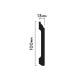 Плинтус HIWOOD B100C Плинтус HIWOOD B100C