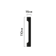 Плинтус HIWOOD B110V1