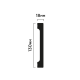 Плинтус HIWOOD B130V1
