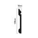 Плинтус HIWOOD B136