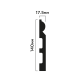 Плинтус HIWOOD B140 Плинтус HIWOOD B140
