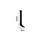 Плинтус HIWOOD B40V1