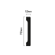 Плинтус HIWOOD B70V1 Плинтус HIWOOD B70V1