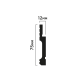 Плинтус HIWOOD B75V1L