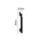 Плинтус HIWOOD B80A