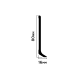 Плинтус HIWOOD B80V1