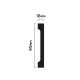Плинтус HIWOOD B99V1
