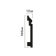 Плинтус HIWOOD BA100