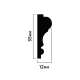 Молдинг HIWOOD D35V2 MID
