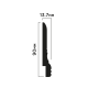 Плинтус HIWOOD L1605 Плинтус HIWOOD L1605