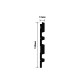Декоративная панель HIWOOD LV122 Long NP