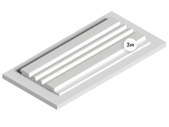 Декоративная панель HIWOOD LV121 Long NP