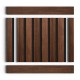 Декоративная панель HIWOOD LV123 BR396K