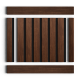 Декоративная панель HIWOOD LV123N BR396K Декоративная панель HIWOOD LV123N BR396K