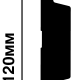 Декоративная панель HIWOOD LV124 W36