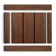 Декоративная панель HIWOOD LV127 BR396