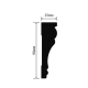 Карниз HIWOOD T1090 Карниз HIWOOD T1090